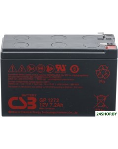 Аккумулятор для ИБП GP1272 25W F2 12В 7 2 А ч Csb