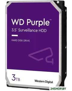 Жесткий диск WD Purple 3TB WD33PURZ Western digital (wd)
