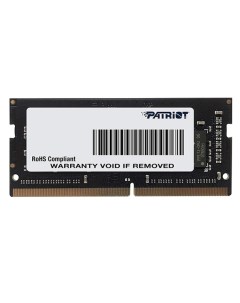 Оперативная память Patriot 8GB DDR4 SODIMM PC4 21300 PSD48G266682S Patriot (компьютерная техника)