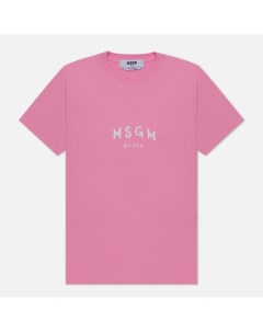 Женская футболка New Spray Big Logo Msgm