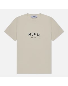 Женская футболка New Spray Big Logo Msgm