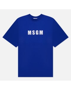 Мужская футболка Macrologo Print Msgm