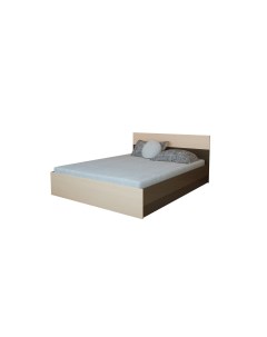 Двуспальная кровать Юнона 1 6м венге дуб Горизонт мебель