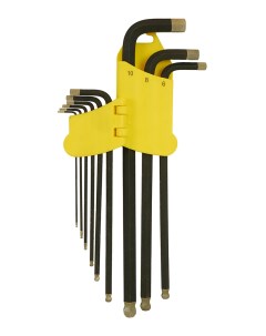 Набор шестигранных ключей 9шт (1.5-10мм) HK1045-04-9-XL Hanskonner