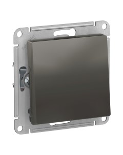 ATLASDESIGN сталь Переключатель 1-кл. (без рамки) ATN000961 Schneider electric