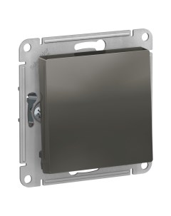 ATLASDESIGN сталь Переключатель перекр. 1-кл. (без рамки) ATN000971 Schneider electric