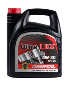 Моторное масло Ultra LRX 5W 30 API SN CF 5л Chempioil