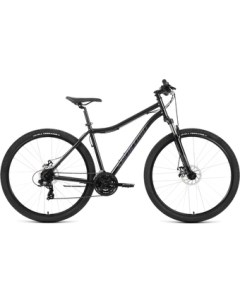 Велосипед Sporting 29 2 0 D р 17 2022 черный темно серый Forward