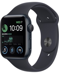 Умные часы Watch SE 2 40 мм алюминиевый корпус полуночный полуночный спортивный силиконовый ремешок  Apple