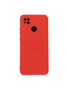 Чехол для Redmi 9C бампер AT Silicone case красный Digitalpart