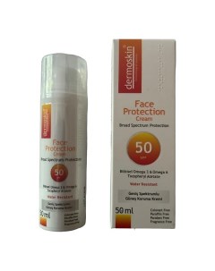 Крем для лица солнцезащитный spf 50 50 Dermoskin