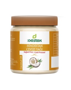 Масло косметическое кокосовое для лица тела для волос увлажнение питание 300 Destek