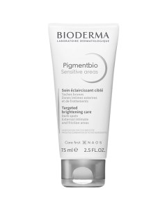 Осветляющий крем для чувствительных зон против гиперпигментации кожи Pigmentbio 75 Bioderma