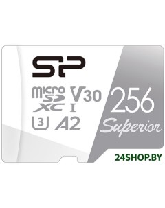 Карта памяти Silicon Power Superior microSDXC sp256gbstxda2v20 256GB Silicon power