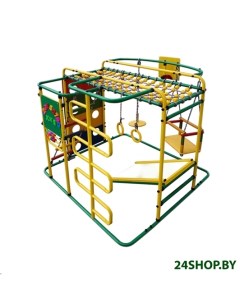 Детский спортивный комплекс Мурзилка S зеленый радуга Формула здоровья