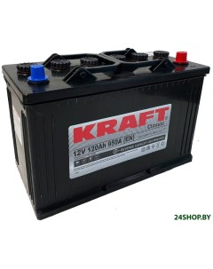 Автомобильный аккумулятор KRAFT 120 R 120 А ч Kraft (аккумуляторы)
