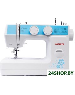 Электромеханическая швейная машина 989 голубой Janete