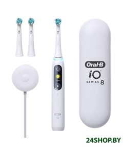 Электрическая зубная щетка iO Series 8 белый Oral-b