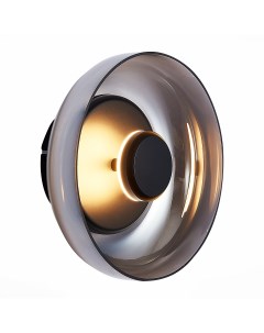 Светильник настенный (бра) SL6002.401.01 черный/дымчатый (1*7Вт, 4000К, LED) St luce