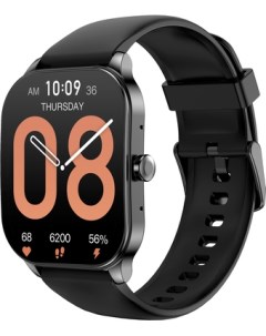Умные часы Pop 3S (черный, с силиконовым ремешком) Amazfit