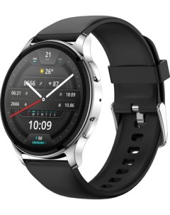 Умные часы POP 3R (серебристый, с силиконовым ремешком) Amazfit