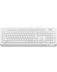 Клавиатура Fstyler FK10 белый серый A4tech