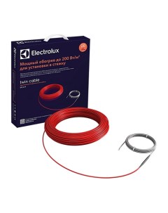 Теплый пол нагревательный кабель ETC 2 17 2500 1 Electrolux