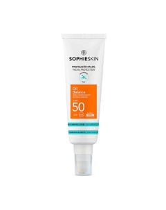 Флюид для кожи лица склонной к акне солнцезащитный SPF 50 Sophieskin