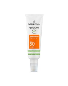 Крем для лица регенерирующий солнцезащитный SPF 50 Sophieskin