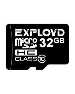 Карта памяти 32GB microSDHC Class10 Exployd