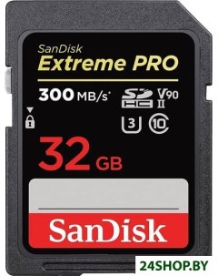 Карта памяти Extreme PRO SDHC 32Gb SDSDXDK 032G GN4IN Sandisk