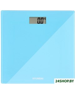Весы напольные H BS03783 голубой Hyundai