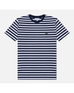 Мужская футболка Slim Fit Stripe цвет синий размер M Lacoste