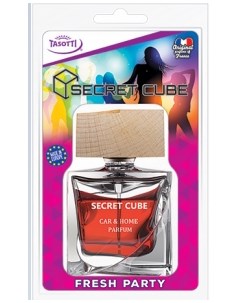 Ароматизатор Secret Cube Свежая вечеринка блистер 50 мл Tasotti