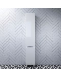 Пенал для ванной комнаты Like напольный правый 35см белый глянец арт M80CSR0356WG Am.pm