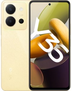 Смартфон Y36 8GB 128GB международная версия мерцающее золото Vivo