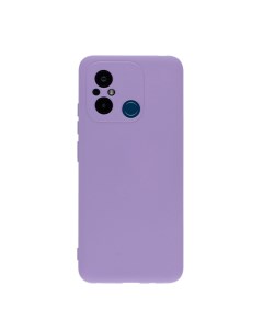 Чехол для Redmi 12C бампер Liquid фиолетовый Bingo