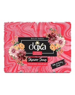 Мыло твердое SHOWER SOAP Цветочные изыски с глицерином 600 Doxa