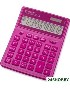 Бухгалтерский калькулятор SDC 444 XRPKE розовый Citizen