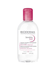 Мицеллярная вода для очищения нормальной и чувствительной кожи лица Sensibio H2O 250 Bioderma