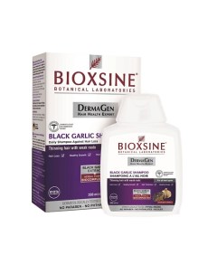 Шампунь против выпадения с черным чесноком для всех типов волос Bioxsine