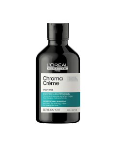 Шампунь Chroma Creme Green Dyes для темно каштановых волос 300 L'oreal professionnel