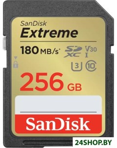 Карта памяти Extreme SDXC SDSDXVV 256G GNCIN 256GB Sandisk