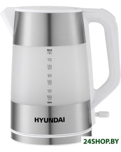 Чайник электрический HYK P4025 белый Hyundai