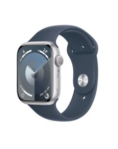 Умные часы Watch Series 9 41 мм алюминиевый корпус серебристый грозовой синий спортивный силиконовый Apple