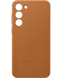Чехол для телефона Leather Case S23 песочно бежевый Samsung