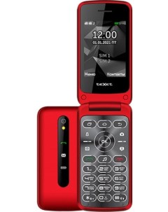 Мобильный телефон TM 408 красный Texet