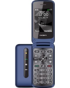 Мобильный телефон TM 408 синий Texet