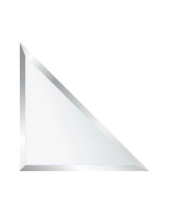 Зеркало ДЗ 02 с фацетом 200х200 мм треугольник 6 штук Алмаз-люкс