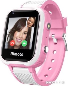 Умные часы Pro 4G розовый Aimoto
